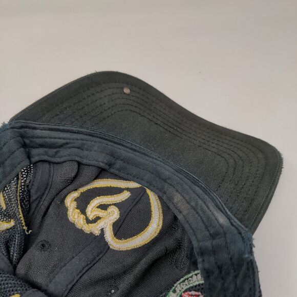 Horse Equestrian Snapback Mesh Back Hat Embroidered Logo Explosion Caps - Picture 7 of 8